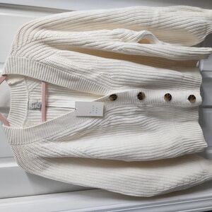 A New Day Cream Chunky Knit Cardigan